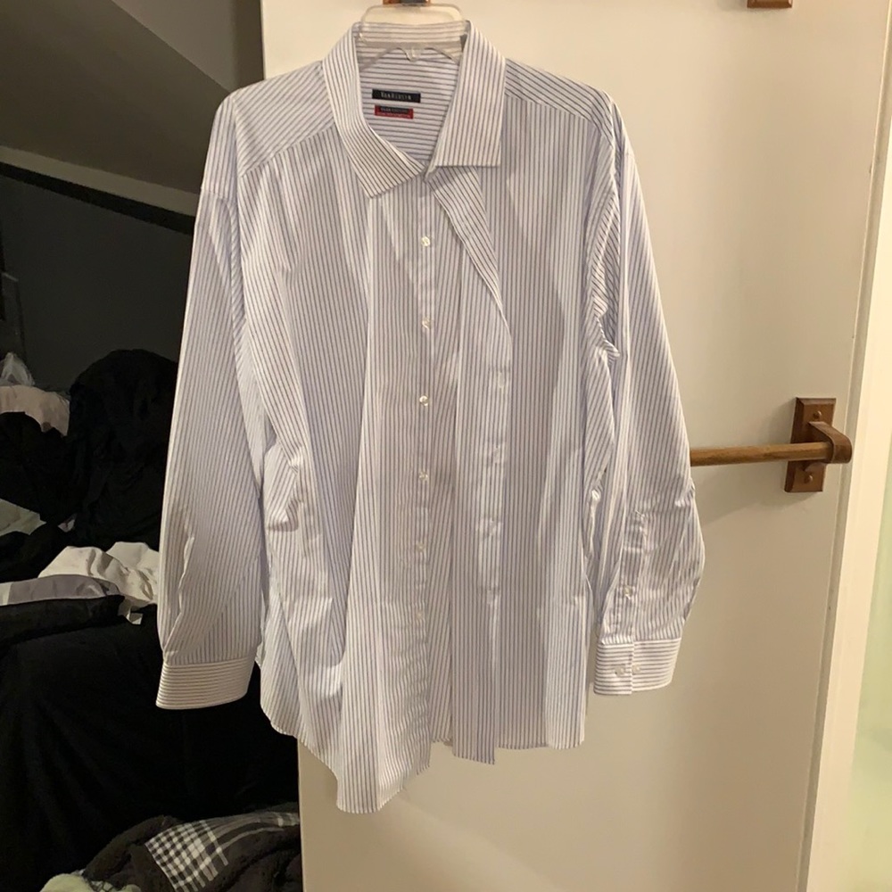 Van Heusen flex collar slim fit stretch 2x 18.5 collar